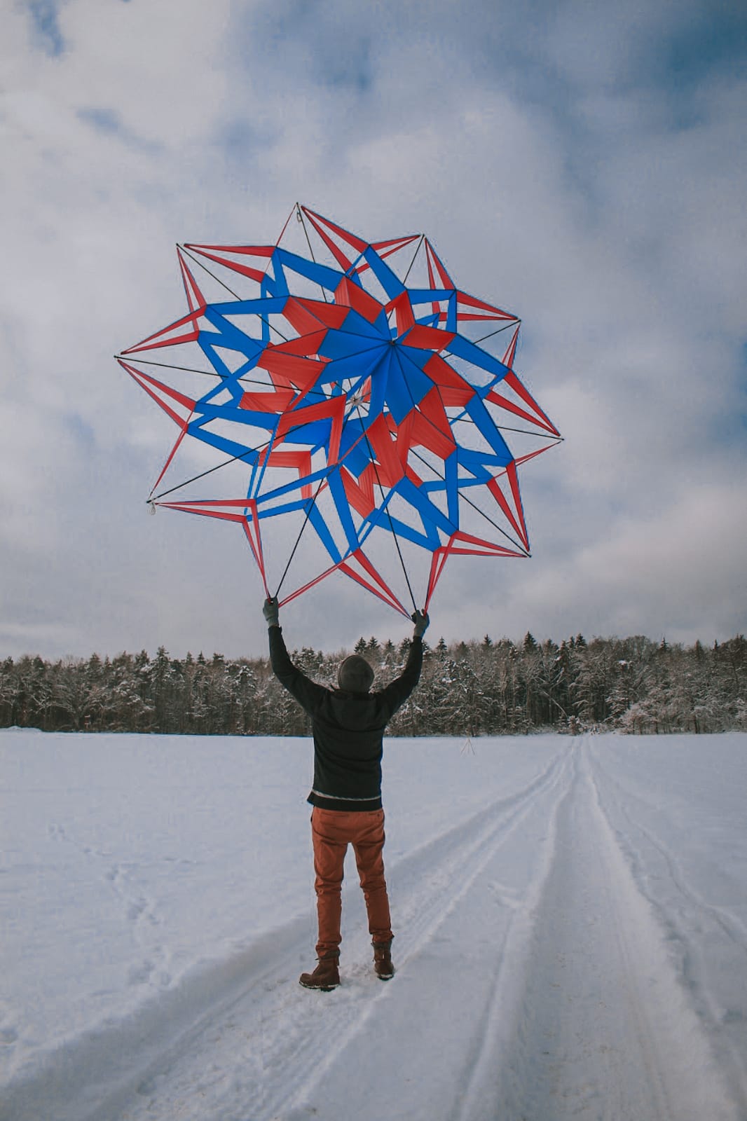 Double Star im Schnee