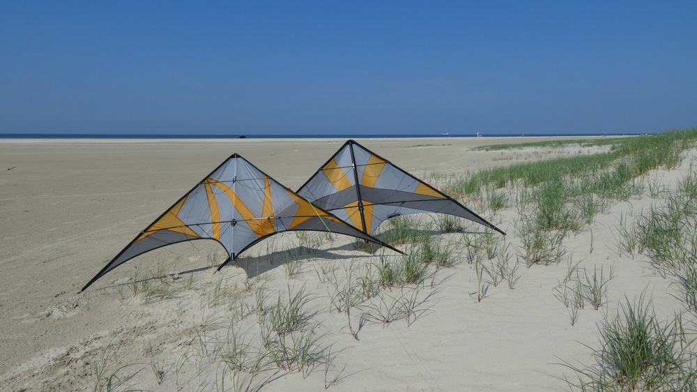 die "2" von alphakites auf Fanö Mai 2021