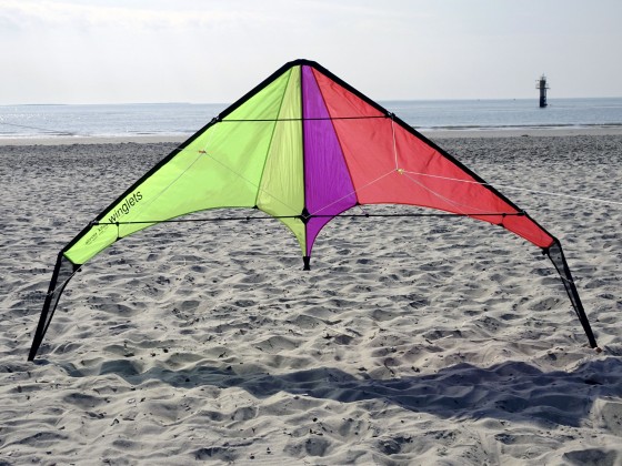 Winglets von alivola kites auf Borkum