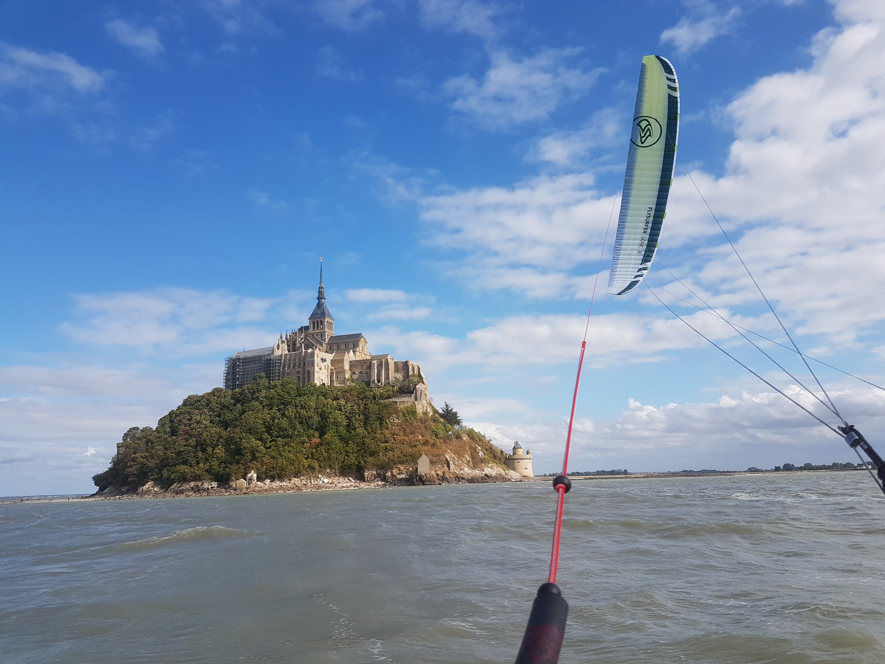 18er Sonic3 vor dem Mont-St-Michel