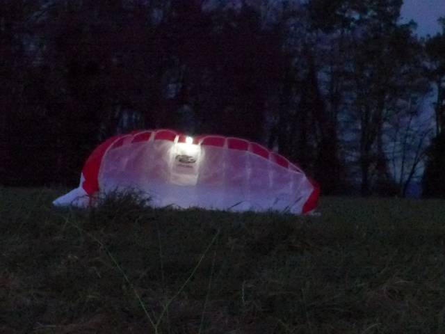 Ozone little devil 2.0 Nachtflug