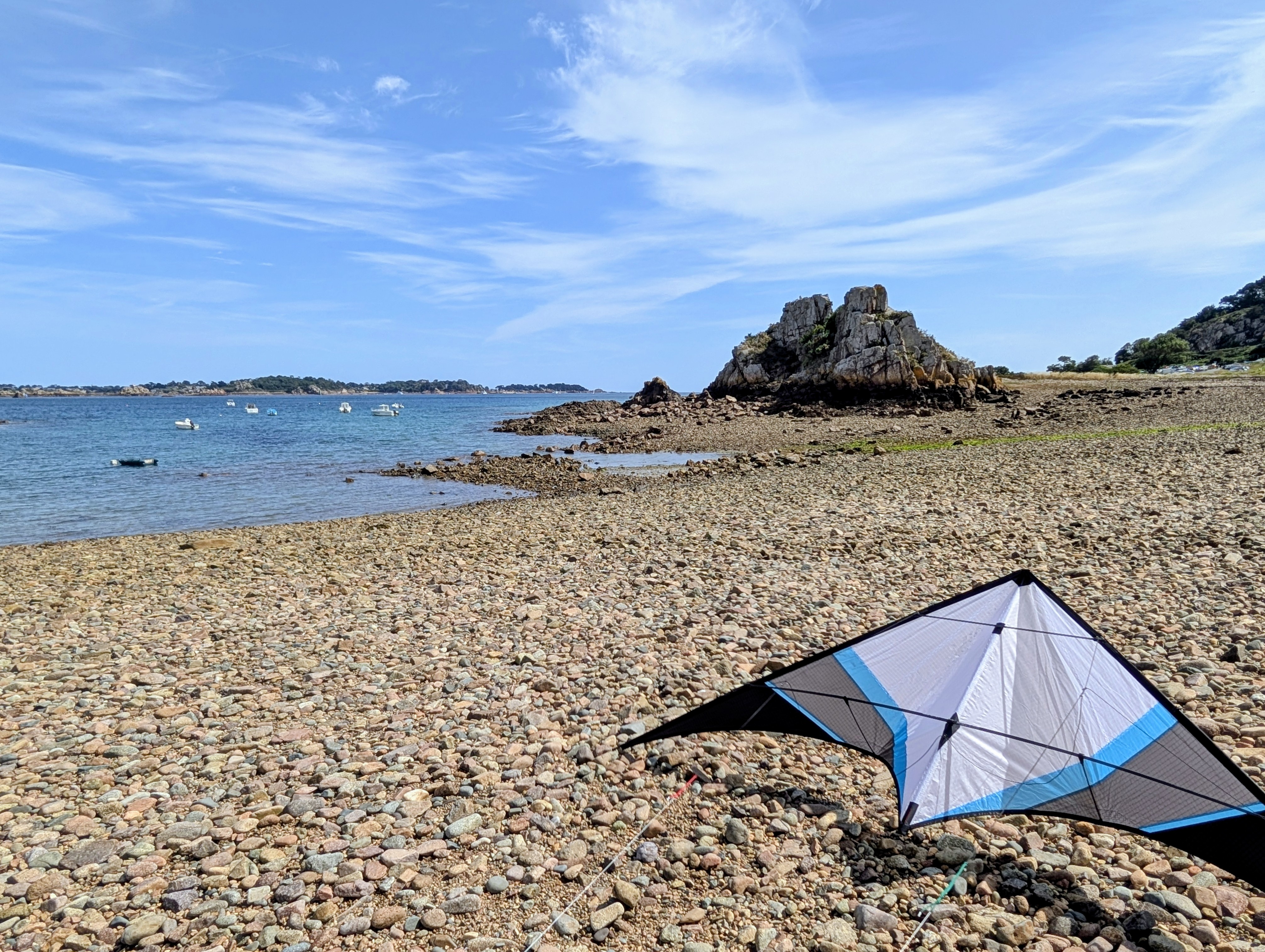 Escape LW am Plage de l'Arcouest, Bretagne