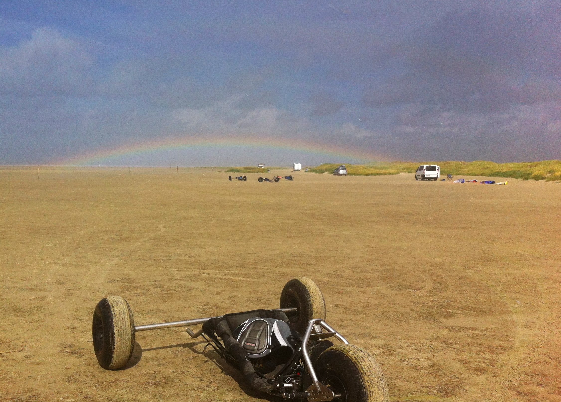 Regenbogen über Fanø