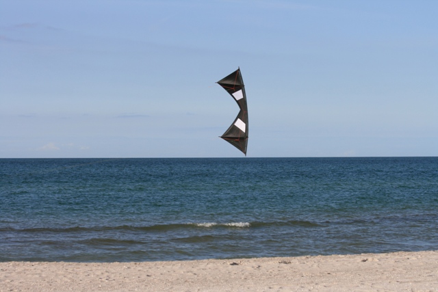 Basic Std. in Prerow auf dem Darß, bei gutem Wind