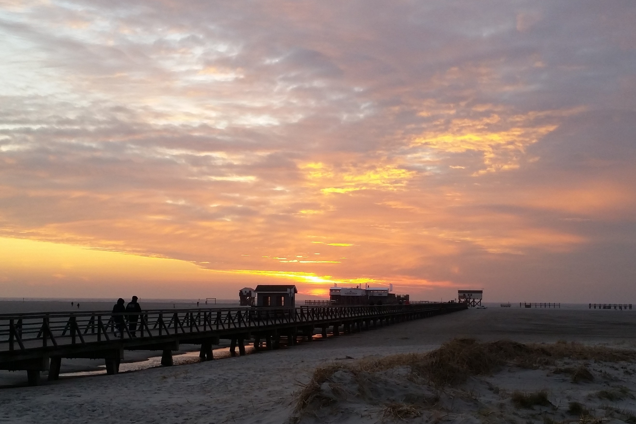 Sankt Peter Ording - Der Himmel brennt