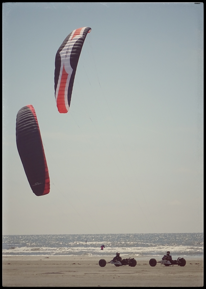 Kitebuggy @ Fanø / Peter Lynn Vapor 9.4 & Libre Spirit 9.0 / GT Race Rapide² / 32. Kiteflyersmeeting / Juni 2016