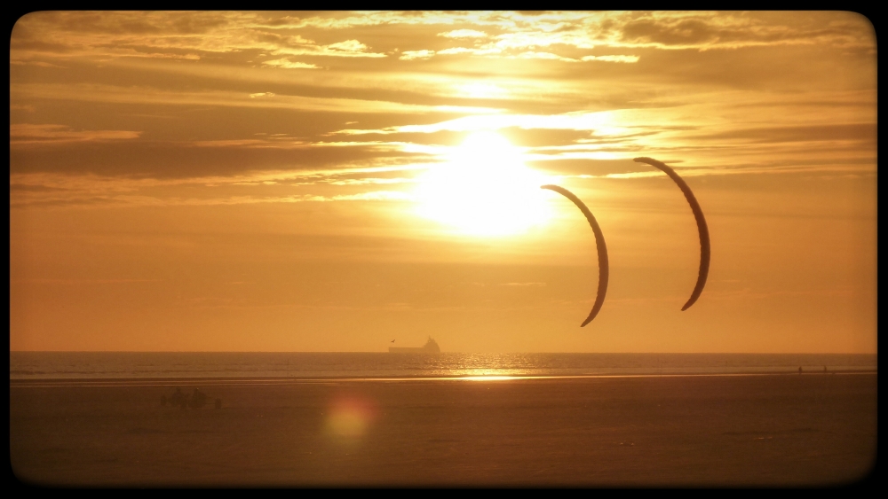 Kitebuggy @ Fanø / Peter Lynn Vapor 13.4² / GT Race Rapide² / 32. Kiteflyersmeeting / Juni 2016