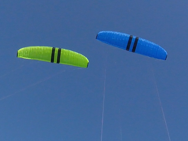 Cooper Motor 4.5 (grün) und Cooper Motor 5.5 (blau)