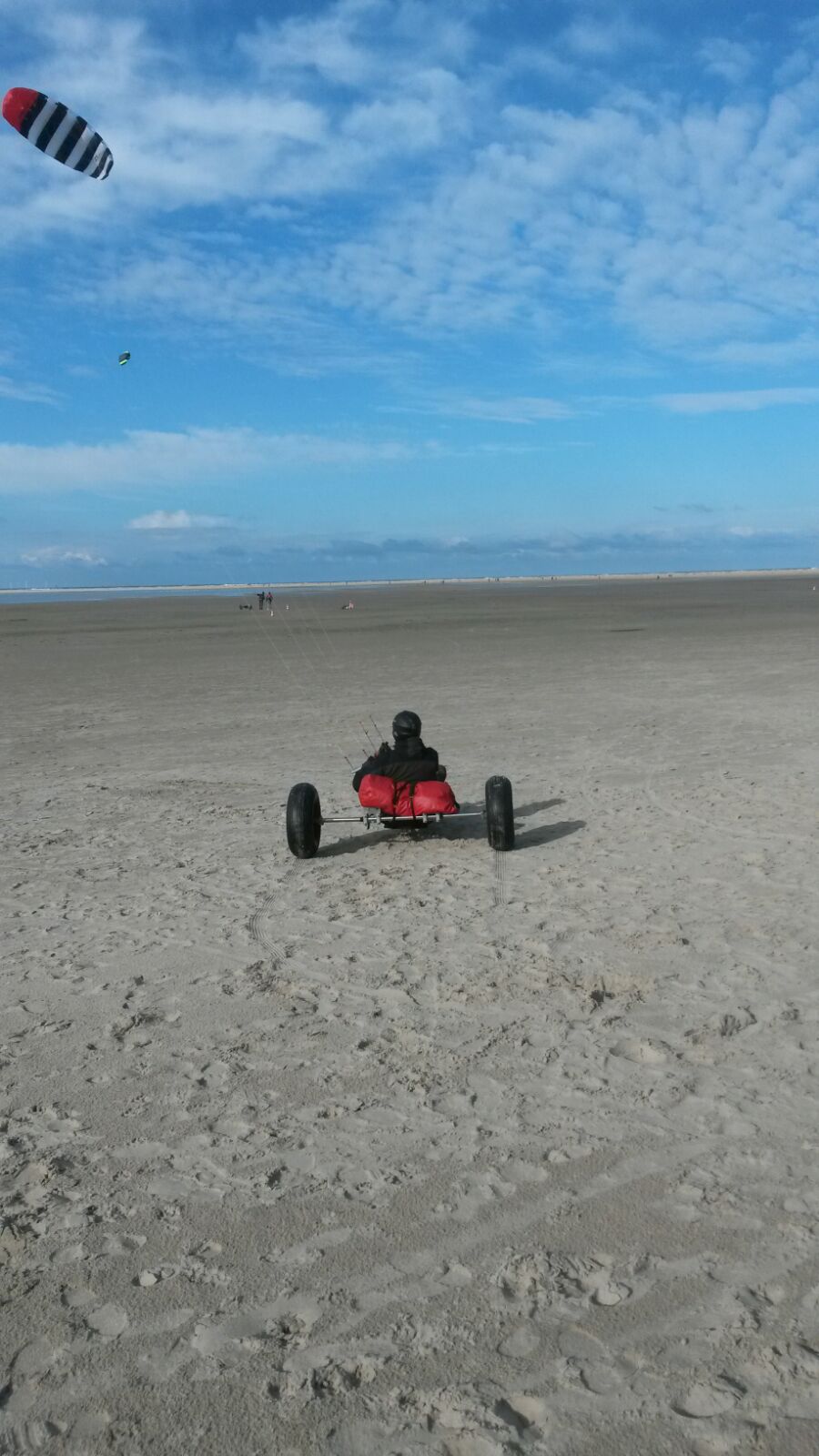 Kitebuggy Borkum