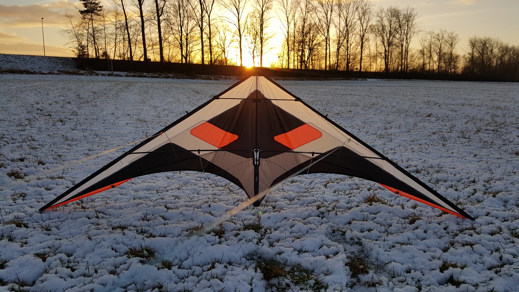 Slash beim Sonnenuntergang