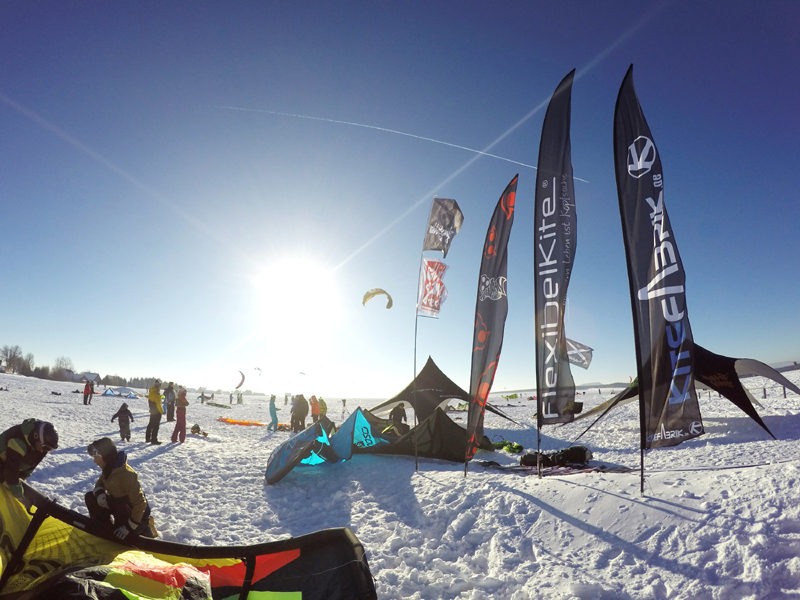 Kite Fly High On Tour beim SNOWTIME X FESTIVAL in Satzung (Erzgebirge)