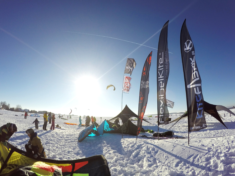 Kite Fly High On Tour beim SNOWTIME X FESTIVAL in Satzung (Erzgebirge)