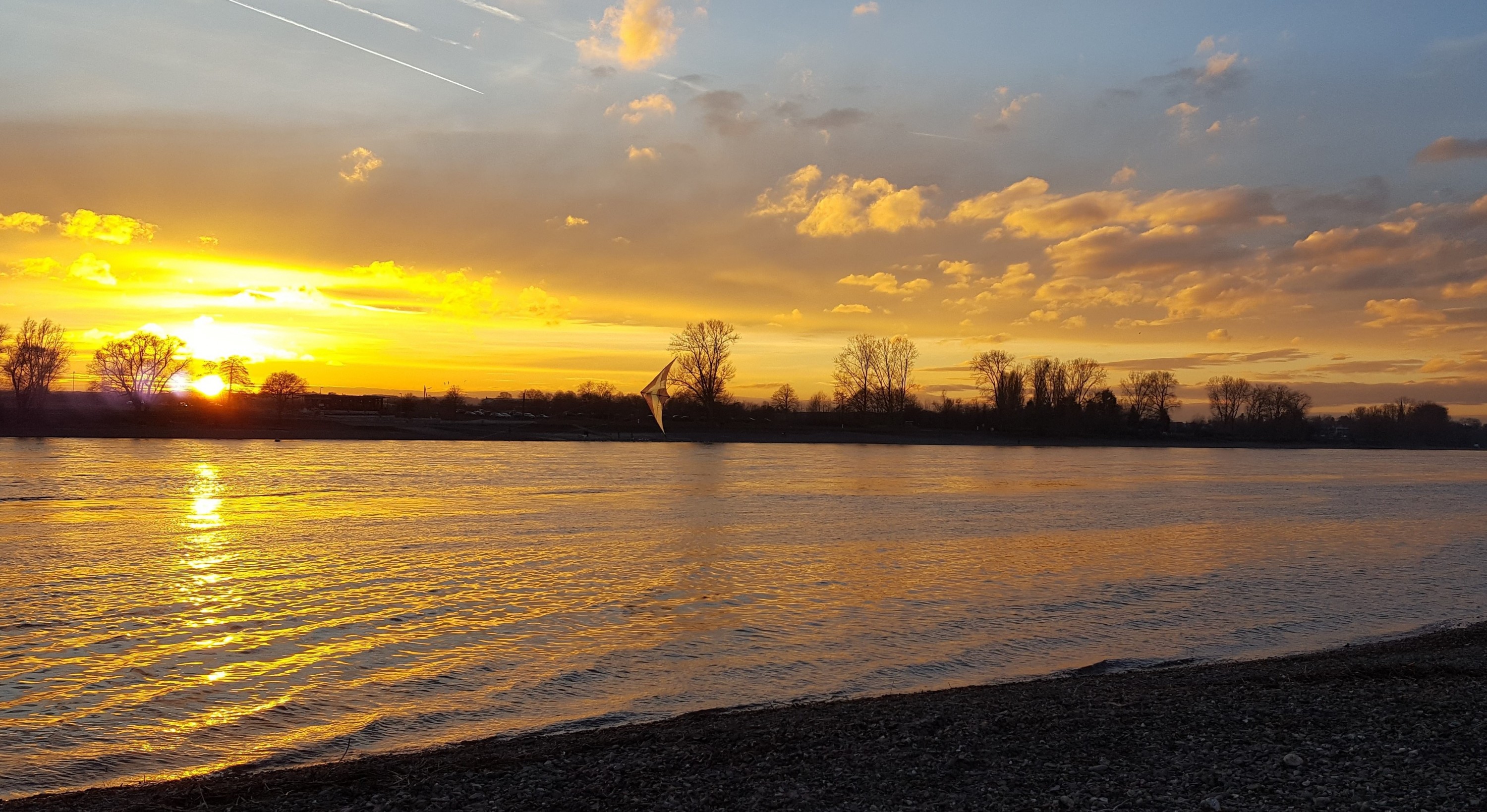 x-kite am Rhein-Siegmündung