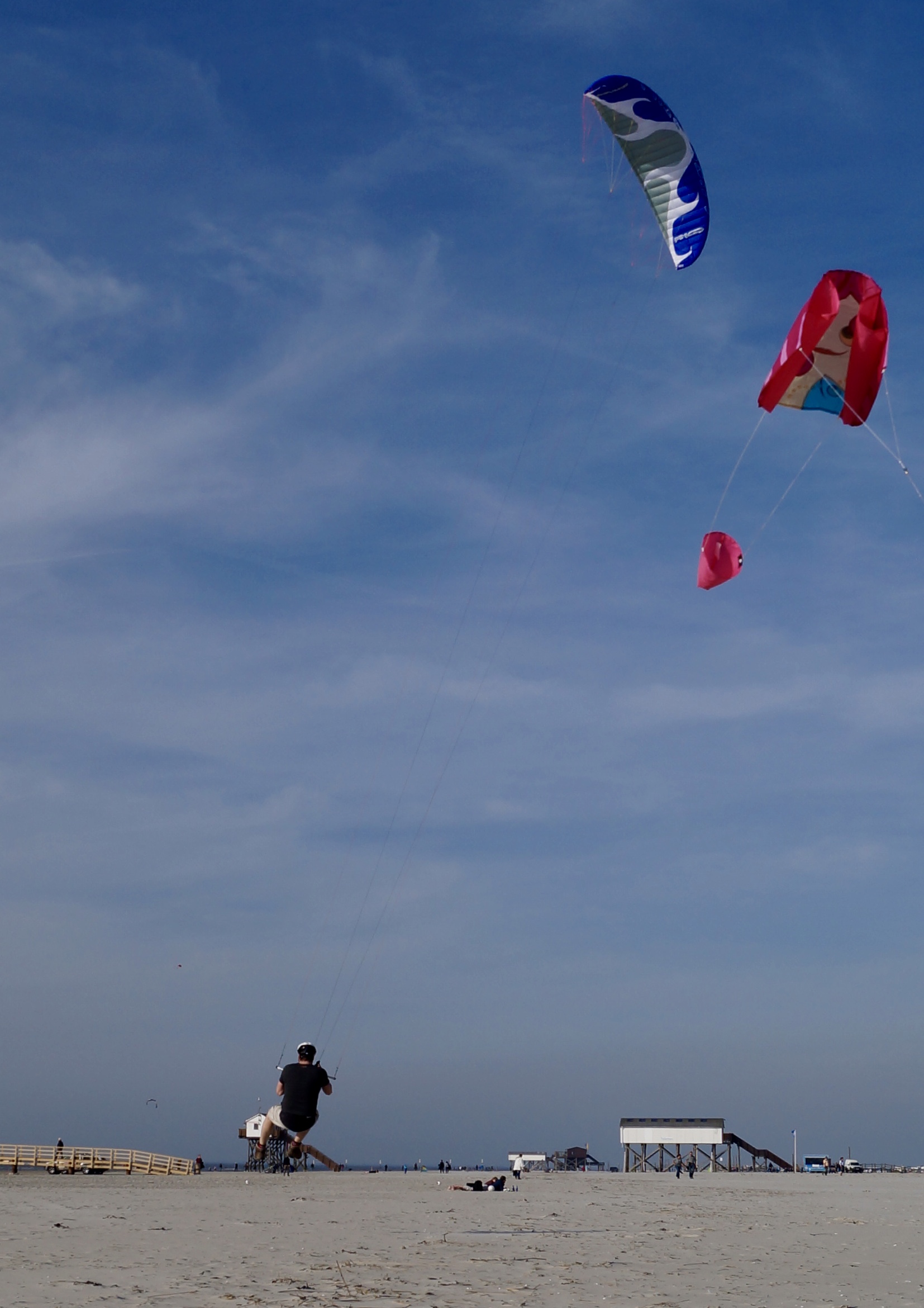 Abheben in St. Peter Ording
