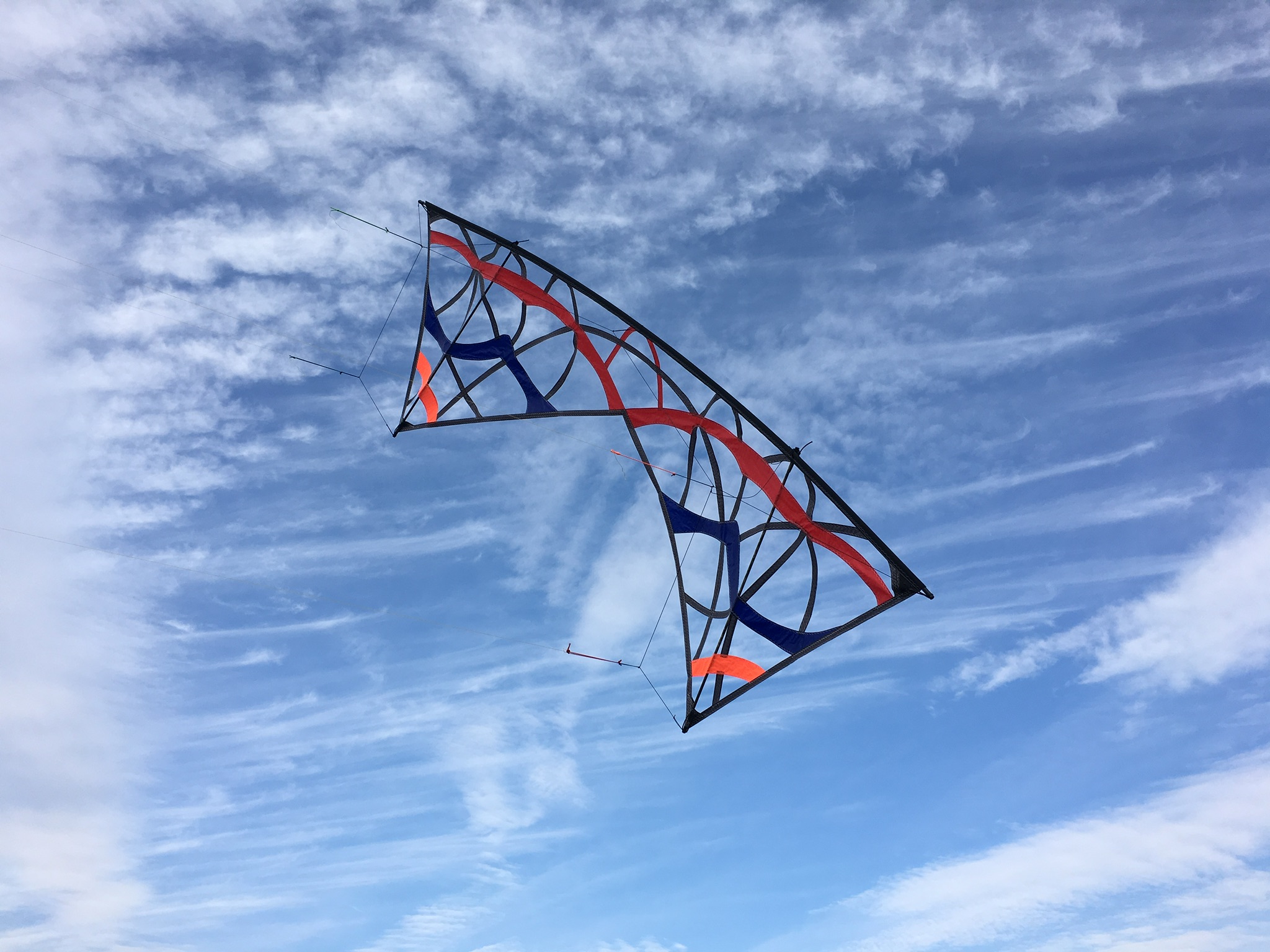 ELPHI III String Kite endlich in der Luft
