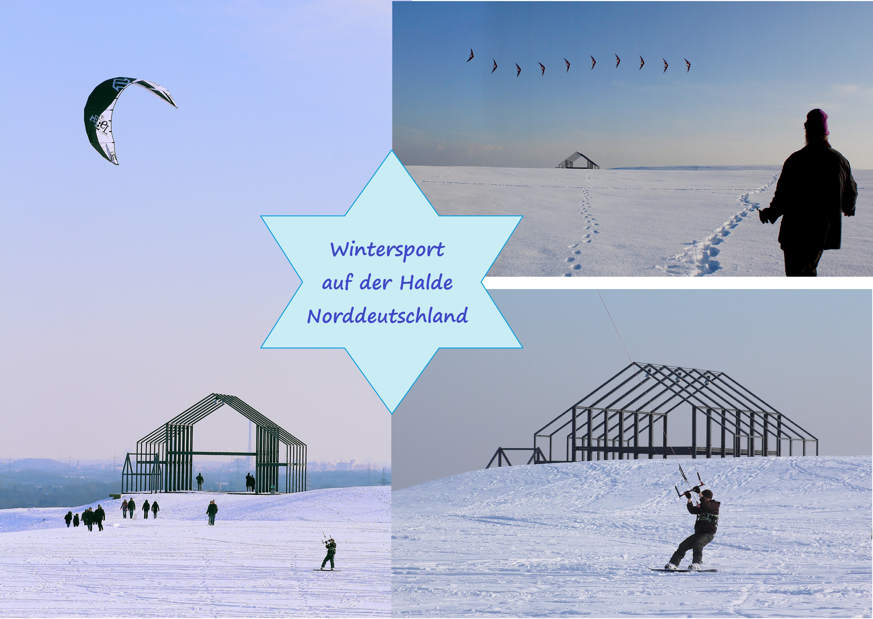 Wintersport - Kollage