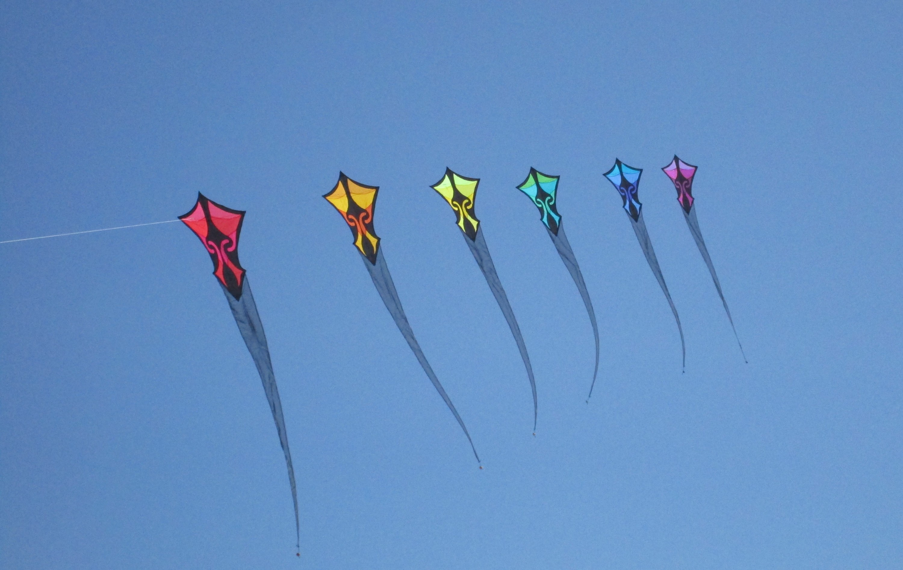 Nachbau mit neuem Design (Baujahr 2017) vom Central Station Kite Train von Robert Brasington.