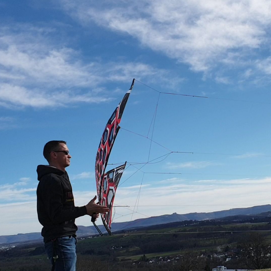 KQK Custom Kite MidVented / DotiKiteDesign Dogstake Kiting