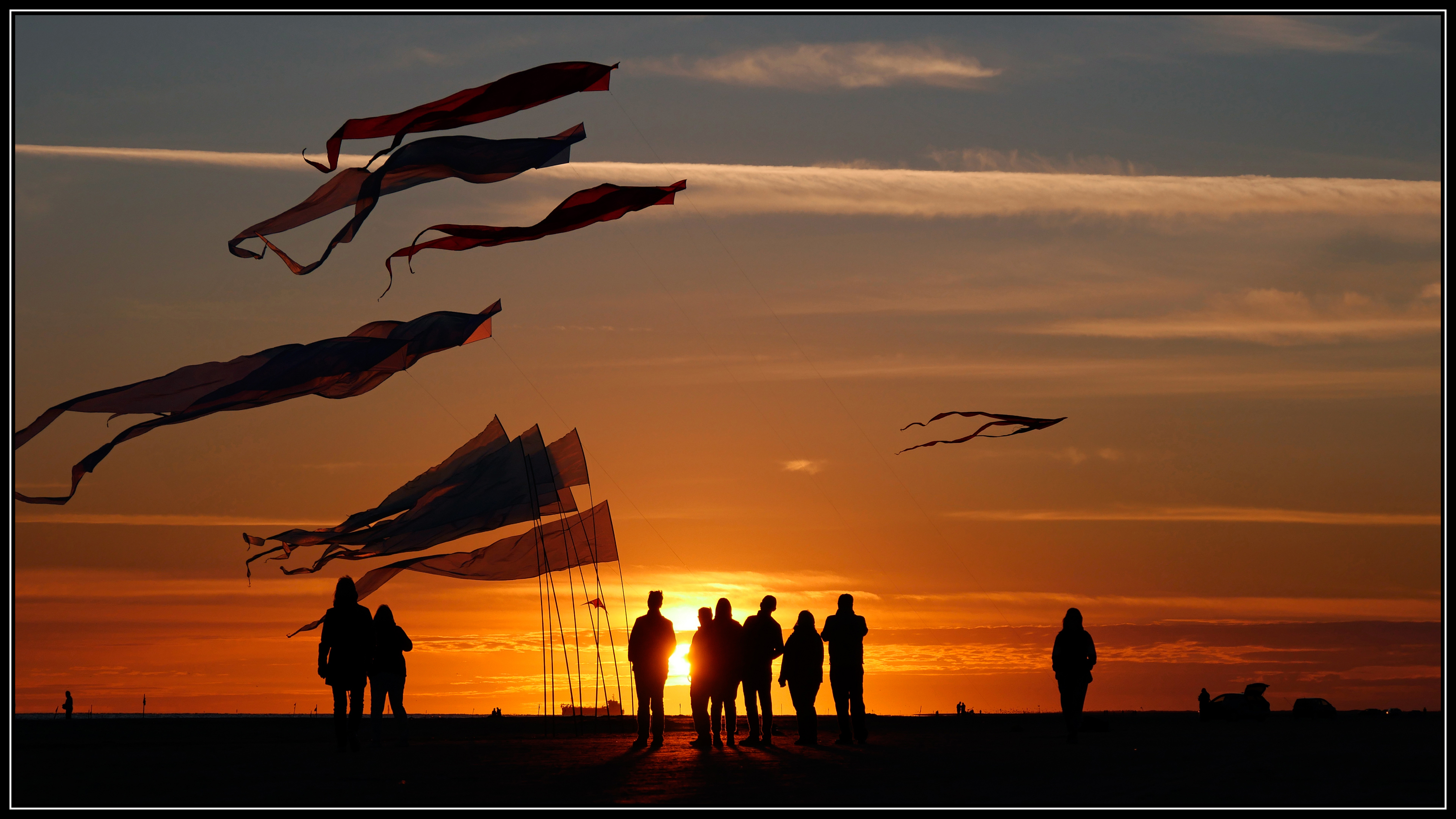Fanö 2019 Sonnenuntergang