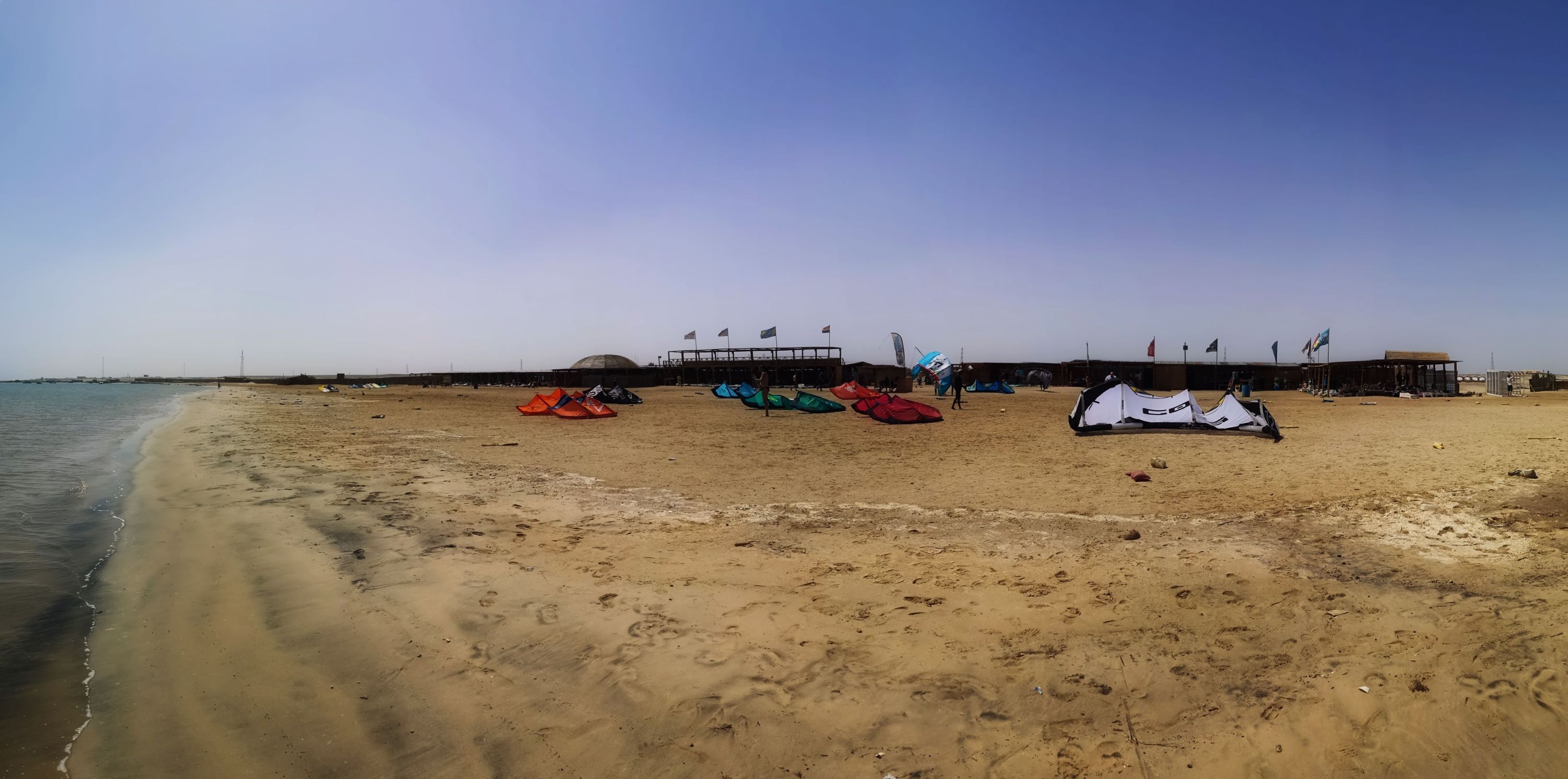 Hamata Kite Village Camp - Blick auf die Station [2020-03-13]