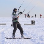 Wintersport auf der Halde