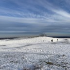 Winter auf Halde Norddeutschland