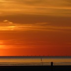 Sonnenuntergang vor Fanø