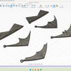 Kites Schlüsselanhänger 3D Druck